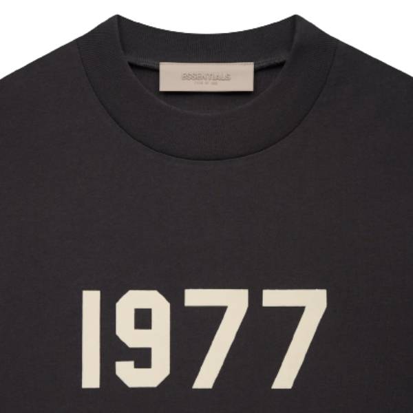 Essentials 1977 Black T-Shirt - Essentials Clothing