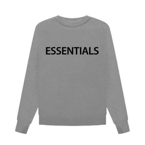 Fear Of God Essentials Overlapped Sweater - Essentials Clothing