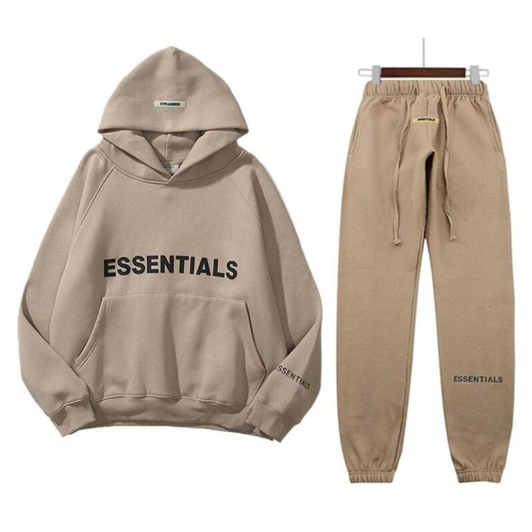 Fear Of God Essential Oversized Tracksuit - Essentials Clothing