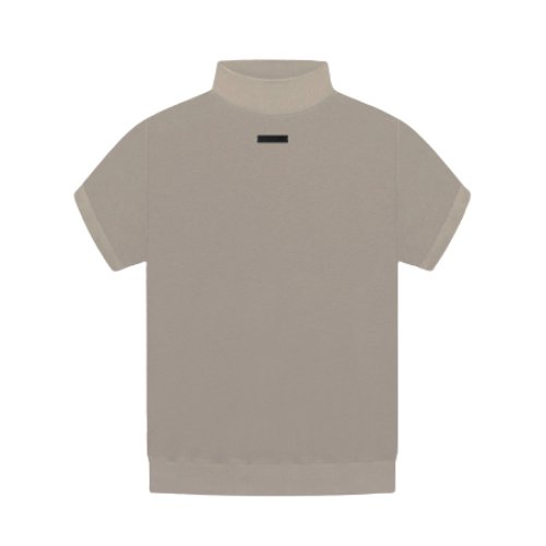Fear of God Essentials Inside Out Mock Neck T-Shirt - Essentials Clothing